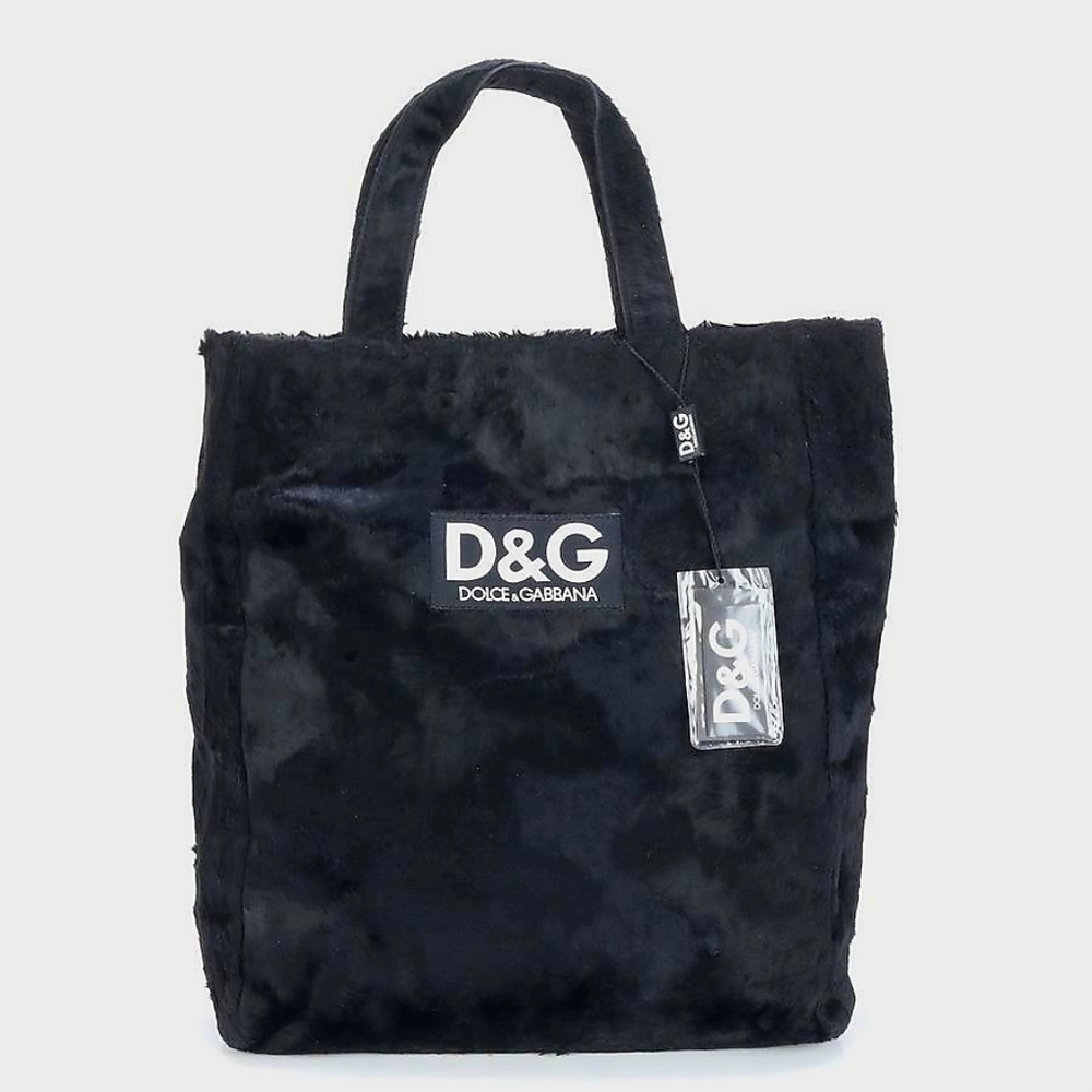 DOLCE&GABBANA Dolce & Gabbana Furrry Tote Bag